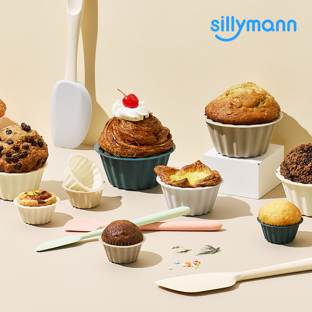 HARMONY SILICONE MUFFIN MOULD(M) 6P WSK4022