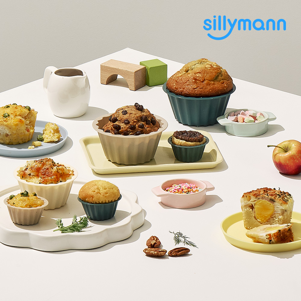 HARMONY SILICONE MUFFIN MOULD(L) 6P WSK4023