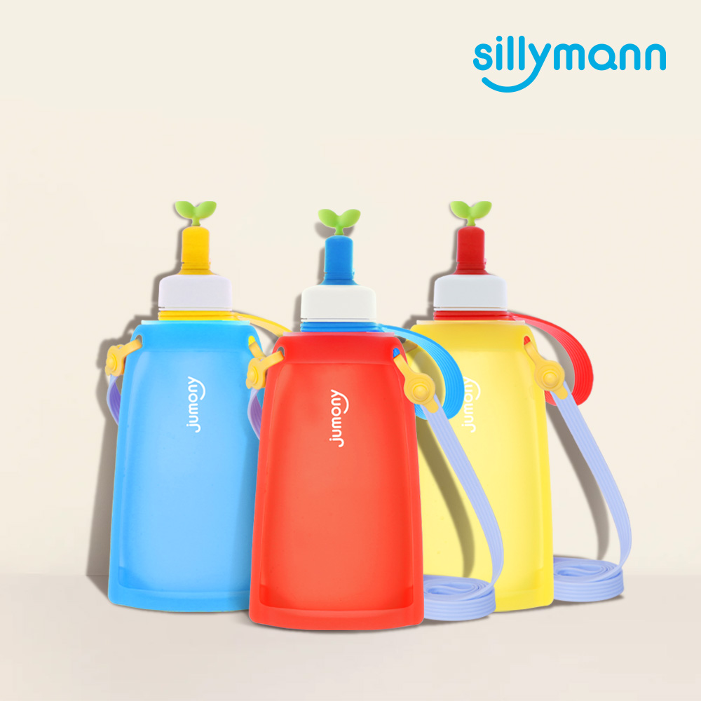SILICONE WATER POUCH JUMONY 300ml 3Color Set WSK422(3pcs)