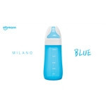 sillymann silicone baby bottle (Milan Blue)