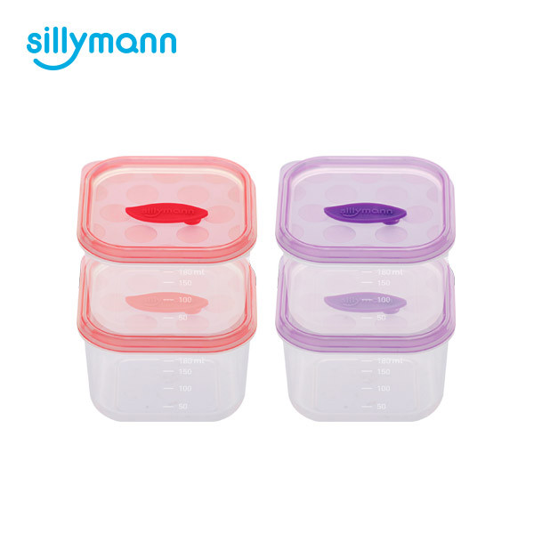 BABY FOOD CONTAINER(SQUARE)180ml WSB257