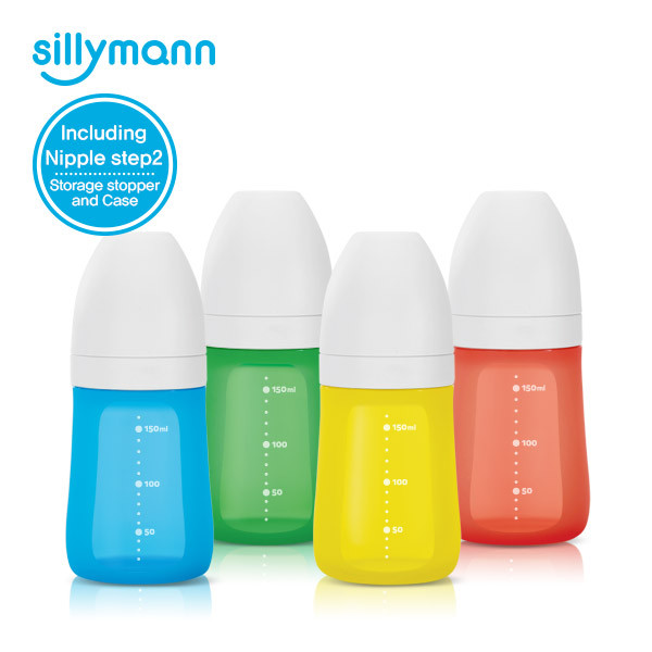 SILICONE FEEDING BOTTLE 160ml/9oz WSB110