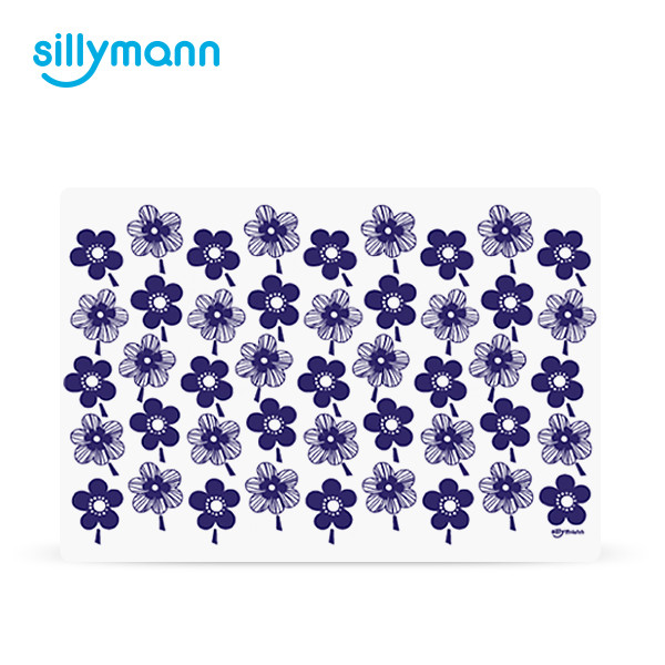 TABLE MAT(BLUE FLOWER)-L WSK3270