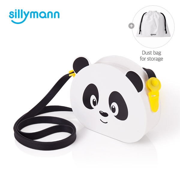 SILICONE PANDA KIDS BAG WSA103