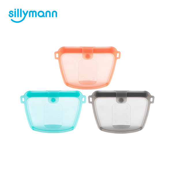 SILICONE FOOD POUCH 350ml WSK3193