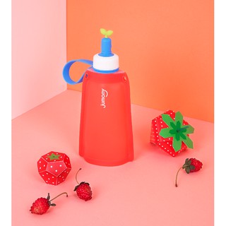 SILICONE KIDS WATER POUCH JUMONY(SCARLET) WSK422